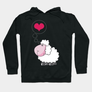 Valentine's Day - Sheep in love Hoodie